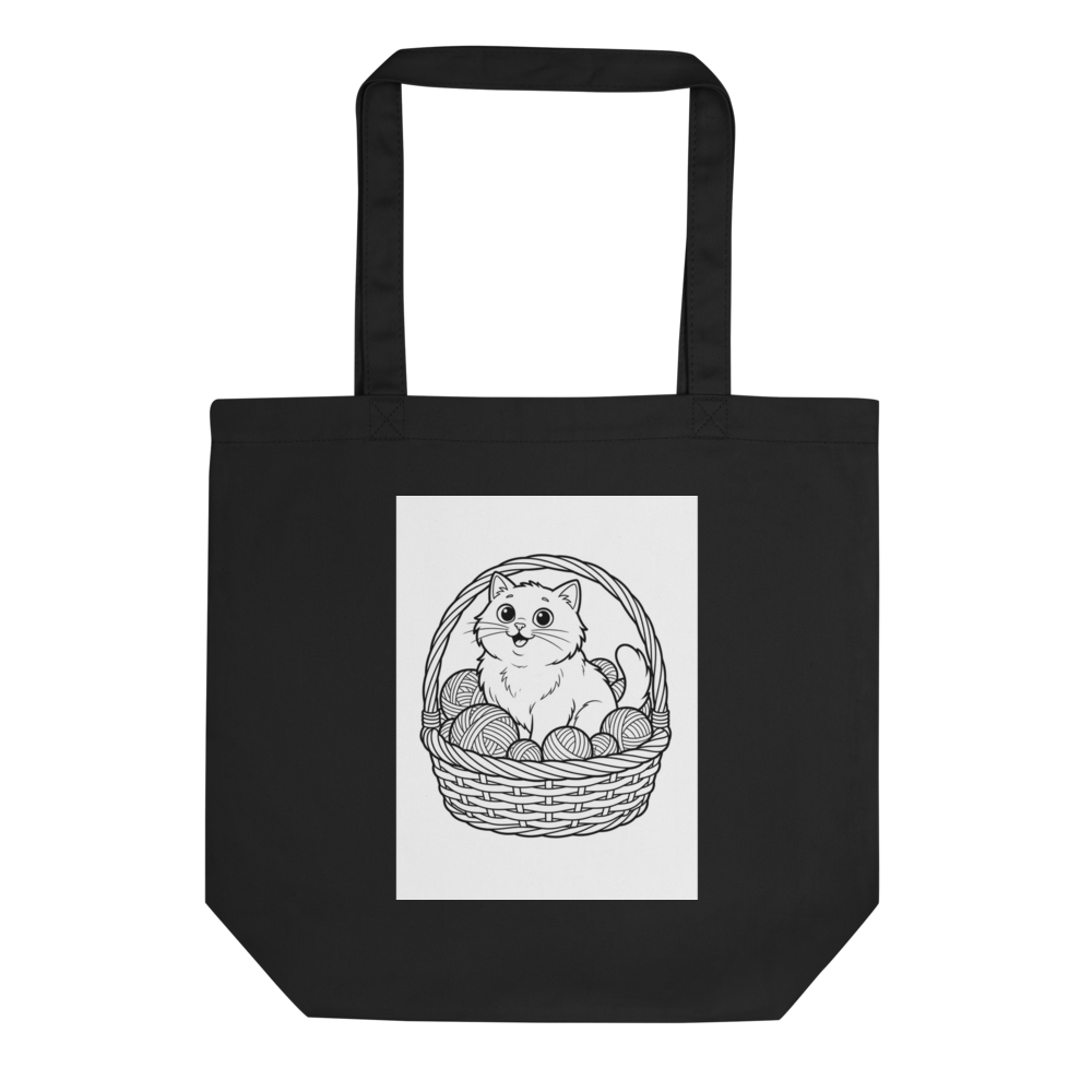 Custom coloring tote bag from your photo — Color: Oyster, Size: One size